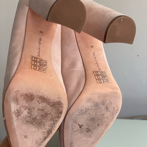 Pour la victorie blush shoes - Picture 2 of 3
